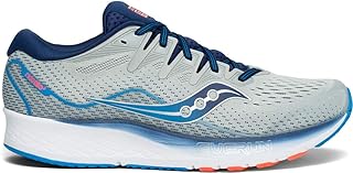 حذاء ركض رجالي Saucony Ride Iso 2, أسود/أزرق, 0