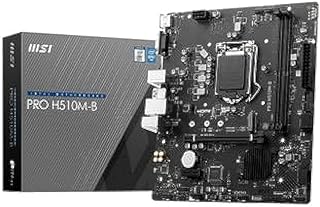 MSI لوحة ام برو H510M-B LGA 1200 2 DDR4-SDRAM ثنائي القناة M.2 ساتا III 4 × USB 2.0 1 HDMI مايكرو ايه تي اكس لا تدعم 11 فولت من اس اي