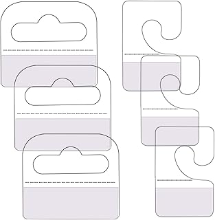 مجموعة خطاف تعليق قابلة للطي وبسماكة 0.4 ملم ومصنوعة من البلاستيك وذاتية اللصق متوفرة بنمطين على شكل حرف J وعلى شكل فتحة - مكونة من 120 قطعة