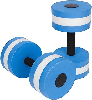 BigBoss Sports Aquatic Exercise Dumbbells Aqua Fitness Barbells Exercise Hand Bars-Set of 2