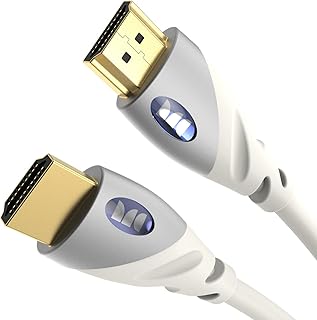 مونستر كابل HDMI الترا اتش دي 4 كيه من مونستر اسنشيالز 122946-00 بطول 4 قدم (عبوة من قطعة واحدة)