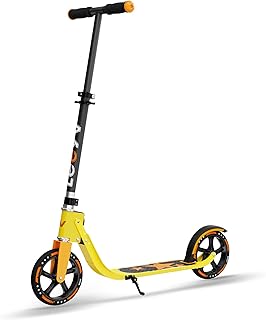 Scooter for Kids 6-12 & Adults,Kid Scooter for Age 6-12,Big Wheels Scooter,Adjustable Height, Foldable, Aluminium Frame,Holds Up to 220lbs