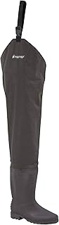 Rana II PVC Bootfoot Hip Waders (7, Felt)