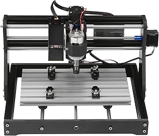 حفار سي ان سي 30 × 18 برو من موريليان، جهاز بتحكم اوفلاين GRBL كونترول بـ3 محاور، ماكينة نقش بالليزر 80 واط تعمل على البلاستيك والجلد والاكريليك والنحاس والمعادن المرنة والخشب، تحفر وتنحت وتقطع XYZ