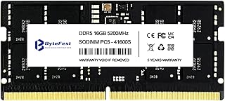 ذاكرة RAM DDR5 16GB 5200MHz PC5-41600 CL42 1.1V SODIMM اونداي اي سي سي سي 262 دبوس وحدات ذاكرة RAM للاب توب/نوت بوك من بايت فيست