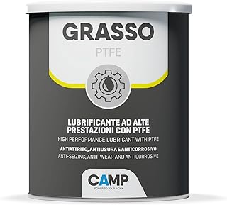 Camp PTFE GREASE, High Performance PTFE Based Synthetic Greases, Anti-Wear and Anti-Cramp Effect, 1000 ml