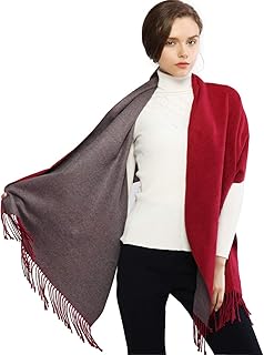 RIIQIICHY Pashmina Shawls and Wraps for Evening Dresses Scarfs for Women Fall Winter Travel Blanket Scarf Large Warm Scarves