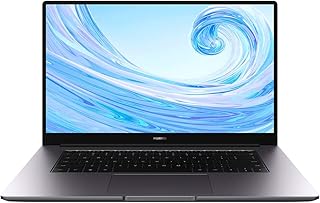 لاب توب هواوي ميت بوك دي 15 شاشة عرض كاملة 1080P FHD Ultrabook PC- انتل كور i5-1135G7 تعاون متعدد الشاشات قارئ بصمات الأصابع ذاكرة رام 8 جيجابايت SSD 512 ويندوز 10 هوم رمادي