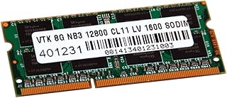 فيجينتيك ذاكرة نوت بوك DDR3L ذات جهد منخفض 1600 ميجاهرتز (PC3-12800) CL11 SODIMM, ذاكرة نوت بوك - 900642، سعة 8.0 GB