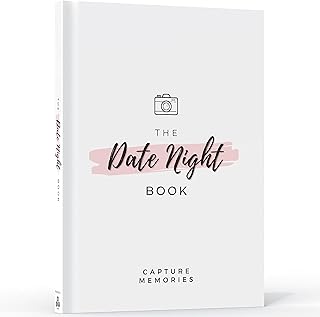 The Date Night Book - 60 Scratch-Off Date Night Ideas & Unique Adventures for Couples, Couples Scratch Off Book, Romantic Couples Gift, Anniversary or Wedding Gift