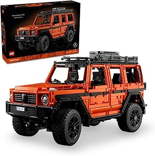 مجموعة بناء Mercedes-Benz G 500 PROFESSIONAL Line من ليغو Technic، نموذج سيارة G-Class للبالغين محبّي سيارات 4X4 الفاخرة، منتجات وقطع قابلة للتجميع لمركبات الطرق الوعرة، هدية رائعة للبالغين 42177