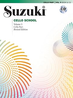 Suzuki Cello School, Vol 5: Cello Part, Book & CD