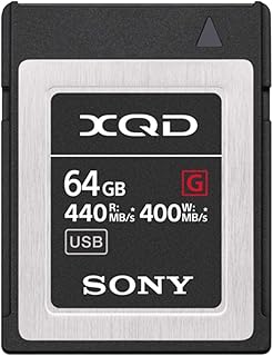 سوني بطاقة ذاكرة فلاش QDG64F/J XQD 64GB XQD 440Mb/s