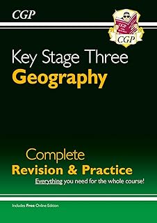 Ks3 Geography Complete Revision & Practice (With Online Edition): Superb For Catch-Up And Learning At Home (Cgp Ks3 Humanities)