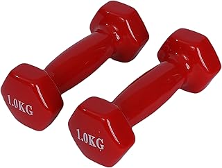 Endless Vinyl Coated Fixed Dumbbell for Gym Exercises| Material : Iron with Vinyl Coat | Weights for Women and Men