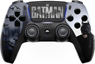 Custom Wireless Controller compatible with PS5 Exclusive Unique Design Personalize Your Gaming Experience and Exceptional Performance Playstation 5 Bat