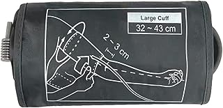 سوار معصم كبير لضغط الدم من سيان، سوار بديل عام للاذرع الكبيرة العلوية 12.6-17 انش (32-43 سم) - سوار بي بي فقط