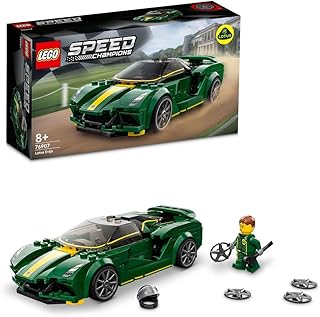 مجموعة نموذج سيارة Lotus Evija 76907 من LEGO Speed Champions؛ لعبة سيارة خارقة رائعة للأطفال وعشاق السيارات الذين تبلغ أعمارهم 8 سنوات أو أكثر (247 قطعة)