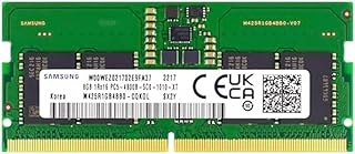 ذاكرة RAM للابتوب سامسونج 8جيجابايت ddr5 4800 ميجاهرتز pc5-38400 sodimm(m425r1جيجابايت4bb0)او اي ام