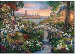 شميت 59489 Thomas Kinkade: أحجية جيغسو دالميشنز من ديزني 101 (1000 قطعة)، ملونة