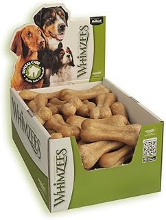 Whimzees Rice Bones Size / 50 Pieces in Display Pack of 1 (1 x 3 kg)