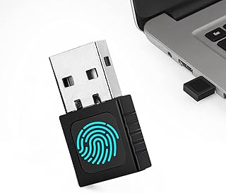 قارئ بصمات الأصابع USB يعمل باللمس 360 درجة لتحديد الهوية السريع لتسجيل الدخول لنظام ويندوز 10 من كاستويف