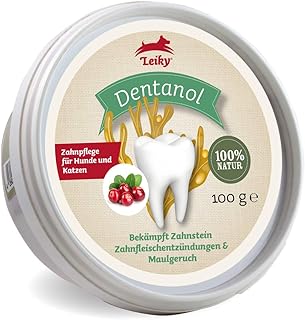 Leiky Dentanol Dental Care Powder for Dogs and Cats 100 g