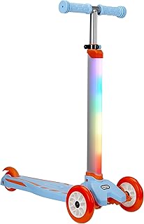 Little Tikes Glow Stick Scooter البلاستيك سكوتر ركل طفل صغير