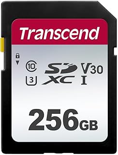 بطاقة ذاكرة SDXC/SDHC 300S سعة 256GB TS128GSDC300S من ترانسيند