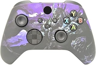 Hand Airbrushed Fade Custom Controller Compatible with Xbox Series X/S & Xbox One (Series X/S Purple Knight)