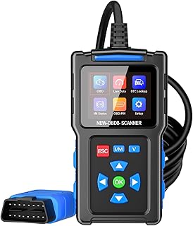 توب ديغ ماسح ضوئي T200 OBD2 - اداة تشخيص متقدمة مع بيانات حية، استعداد I/M، اختبار مستشعر O2، بيانات اطار التجميد، بحث دي تي سي، دعم الوضع 6 و8، ومراقبة جهد البطارية