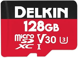 ديلكين ديفايسز بطاقة ذاكرة سيليكت microSDXC UHS-I (V30) بسعة 128 جيجابايت (DDMSDR500128)