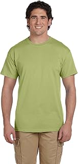 Gildan Men's Seamless Double Needle Pre-Shrunk T-Shirt، من جيلدان