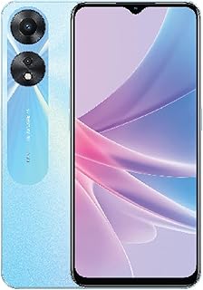 اوبو هاتف ذكي A78 ثنائي شرائح الاتصال بذاكرة روم 128GB - RAM 4GB GSM فقط | بدون CDMA 5G مفتوح من المصنع ازرق متوهج - اصدار عالمي