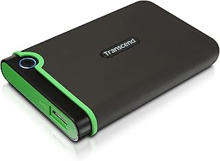 ترانسيند - هارد ديسك خارجي USB 3.0 سعة 2 تيرابايت مقاوم للصدمات موديل (TS2TSJ25M3)