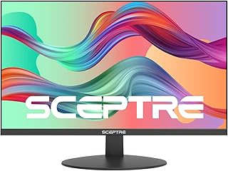 سكيبتر شاشة العاب LED IPS 27 انش 1920×1080p 75Hz 99% sRGB 320 لوكس HDMI ×2 في جي ايه مكبرات صوت مدمجة FPS-RTS اسود (E278W-FPT Series)