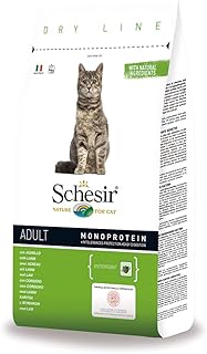 Schesir Cat Adult Maintenance Lamb, Dry Cat Food for Adult Cats, Dry Food in Bag, Pack of 1 (1 x 400 g)