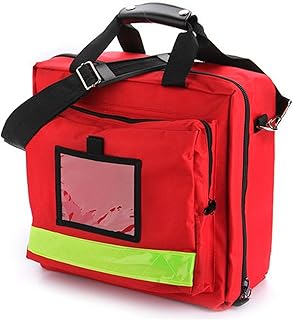 Multifunctional Portable First Aid Kit, Medical Visit Shoulder Bag, Emergency Storage Kit, for Home Office Camping Trip