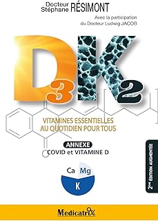 D3 K2 - Vitamines essentielles au quotidien pour t