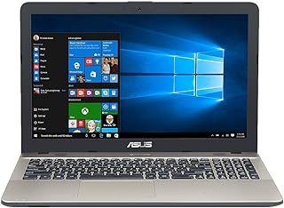 اسس لاب توب فيفو بوك ماكس X541UA-GO1345T - انتل كور i3-6006U، شاشة 15.6 انش، قرص صلب 1 تيرابايت، ذاكرة رام 4 جيجا، ويندوز 10، اسود