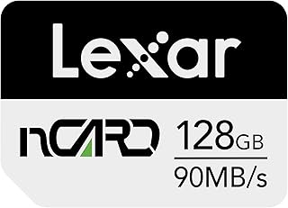 ليكسار بطاقة ان ام 128GB من ان كارد، قراءة حتى 90 ميجابايت/ثانية، كتابة تصل الى 70 ميجابايت/ثانية، بطاقة ذاكرة نانو لهواتف هواوي والهواتف الذكية (LNCARD-128AMZN)