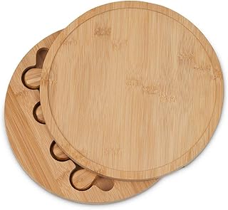 Cheese Cutting Board Set Round Wood Kitchen Mat Vegetables Fruits Meat Bread Pizza Steak Plate Thick Chopping Blocks Simple，