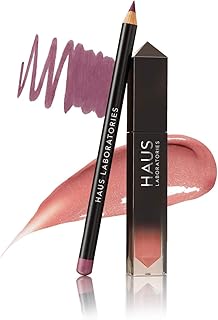 مجموعة ملمع الشفاه وملمع المزدوج من HAUS LABORATORIES ليدي غا: ليب سينك سيت