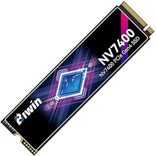 بيوين ذاكرة مستديمة NV7400 من بلاك اوبال NV7400 SSD M.2 2280 NVMe PCIe جيل 4×4 مع ذاكرة تخزين مؤقت HMB وSLC وسرعة قراءة تصل إلى 7400 ميجابايت/ثانية، وسيط تخزين داخلي للكمبيوتر المحمول والكمبيوتر وبلاي