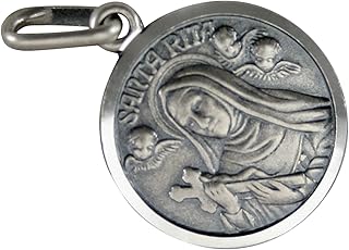 Rita of Cascia, Pendant 925 Silver