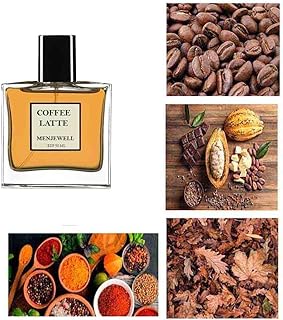 Menjewell Luxury COFFEE LATTE Unisex Eau De Parfum Perfume with sweet,Coffee and coco|Premium,Long Lasting coffee fragrance for Men and Women,50ml