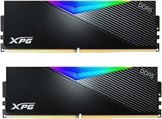 XPG Adata Lancer RGB 32GB (1 * 32GB) DDR5 6000 Mhz CL 30-40-40 1.35V Desktop Ram Memory - AX5U6000C3032G-CLARBK