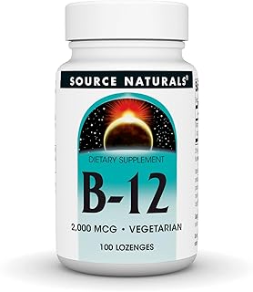 سورس ناتشورالز, B-12,2000 Mcg، 100 قرص، حبوب علكة