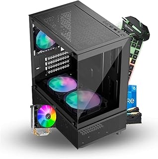 كمبيوتر العاب جرافيباف وحدة معالجة مركزية انتل كور i5 10400F رسومات انفيديا جيفورس RTX 1650 الرسومات الجرافيكية وذاكرة رام 16 GB 1TB M.2 ويندوز 11 برو