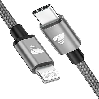 اييونوس كيبل USB C الى لايتنينج بطول 2 متر شاحن ايفون معتمد من ام اف اي شحن سريع متوافق مع 11 12 13 14 برو ماكس X XS XR 8 بلس ايباد